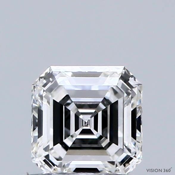 0.45 ct Asscher diamond