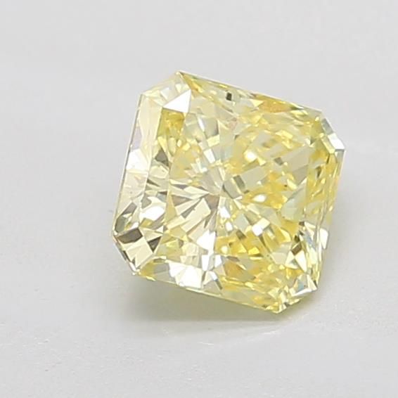 1.01 CT Fancy Intense Yellow SQUARE RADIANT