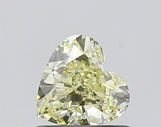0.8 CT Fancy Light Yellow HEART