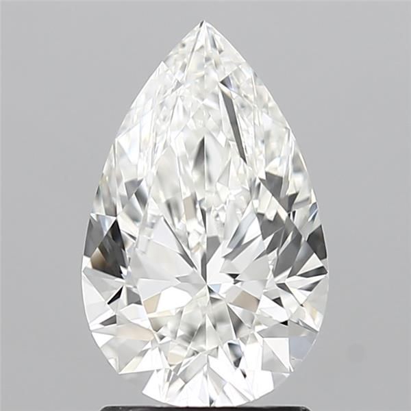 1.64 ct. pear Lab Grown Diamond front image