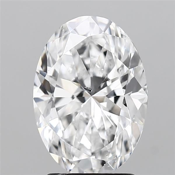 2.04 ct. oval Lab Grown Diamond front image