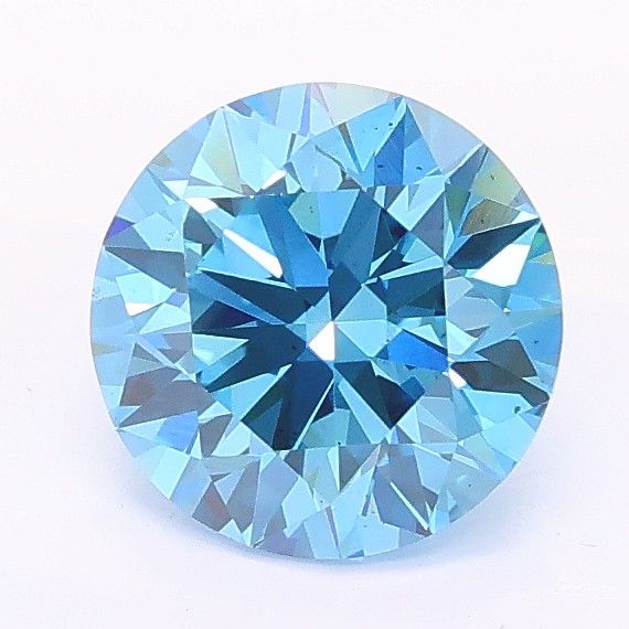 1.4 CT Fancy Vivid Blue ROUND