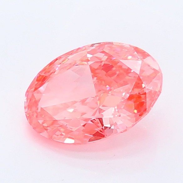 1.04 CT Fancy Vivid Pink OVAL
