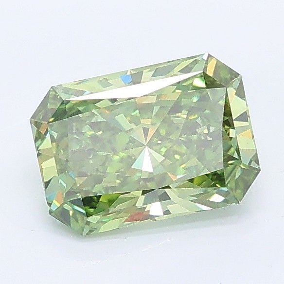 1.06 CT Fancy Vivid Green RADIANT