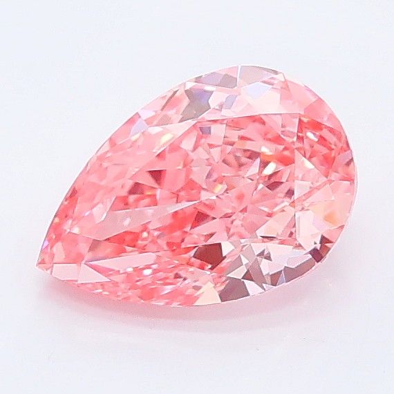 1.08 CT Fancy Vivid Pink PEAR