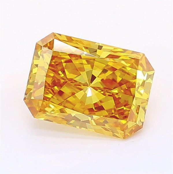1.02 CT Fancy Intense Brownish Yellow RADIANT