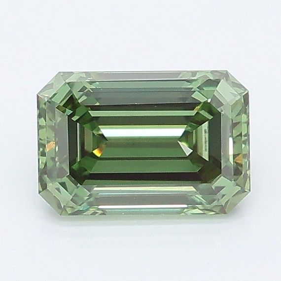 1.01 CT Fancy Vivid Green EMERALD