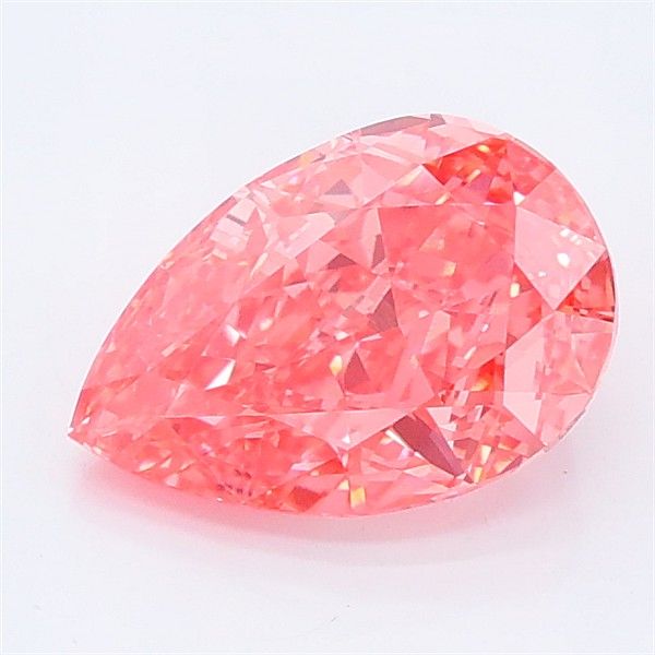 1.51 CT Fancy Vivid Pink PEAR