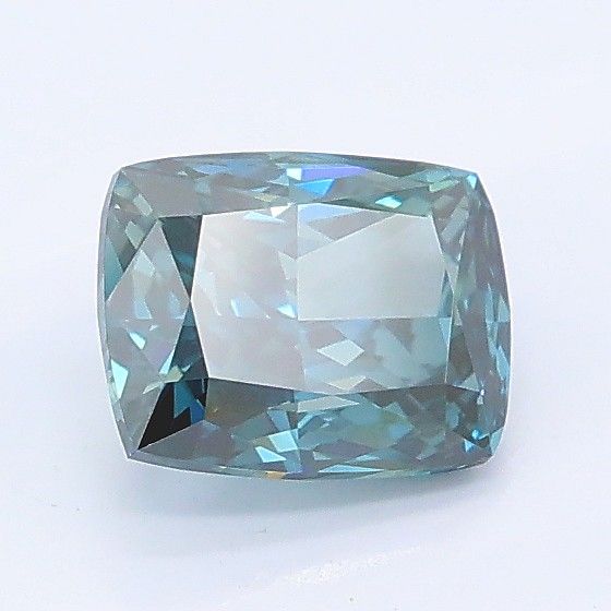 0.97 CT Fancy Deep Blue CUSHION MODIFIED
