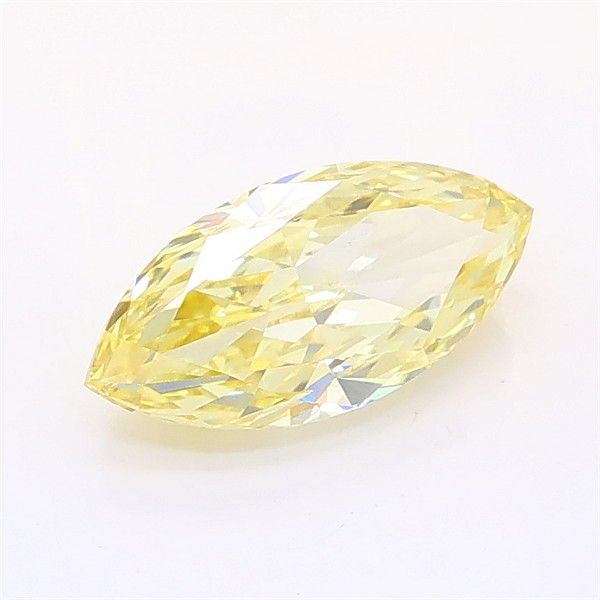 1.06 CT Fancy Light Yellow MARQUISE