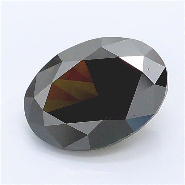 1.54 CT Fancy Black OVAL