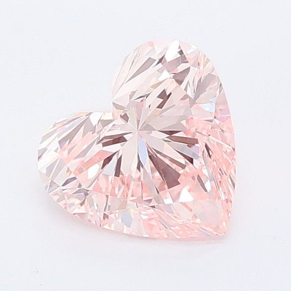 1.06 CT Fancy Intense Pink HEART