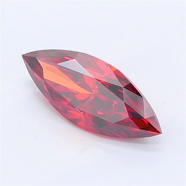 0.99 CT Fancy Deep Orange MARQUISE