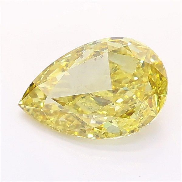 1.52 CT Fancy Intense Yellow PEAR
