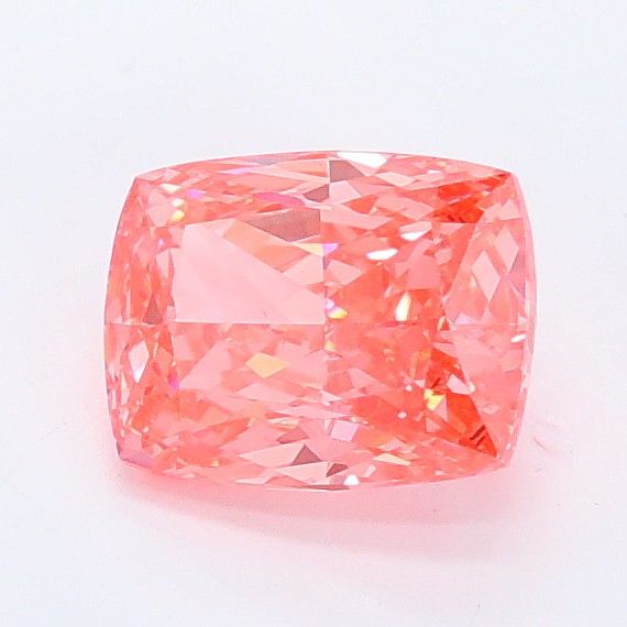 1.01 CT Fancy Vivid Pink CUSHION MODIFIED