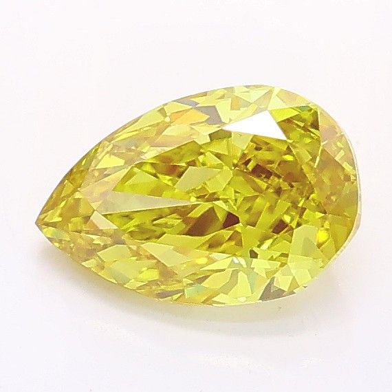 1.03 CT Fancy Intense Yellow PEAR