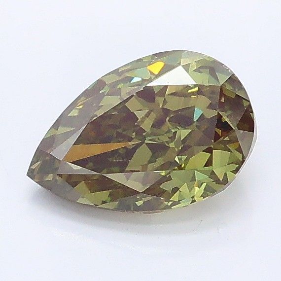 1.03 CT Fancy Deep Green PEAR