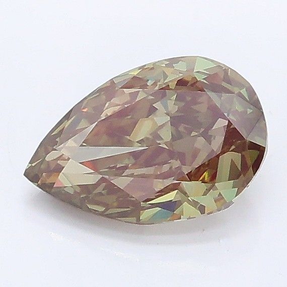 1.05 CT Fancy Green PEAR