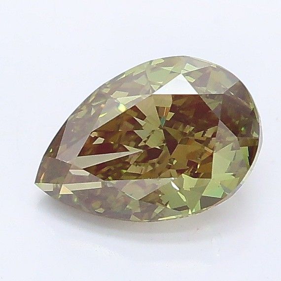 1.04 CT Fancy Intense Green PEAR