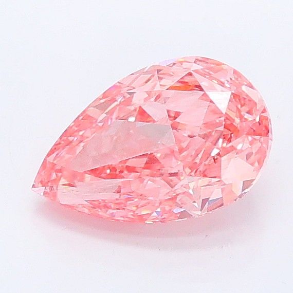 1.08 CT Fancy Vivid Pink PEAR
