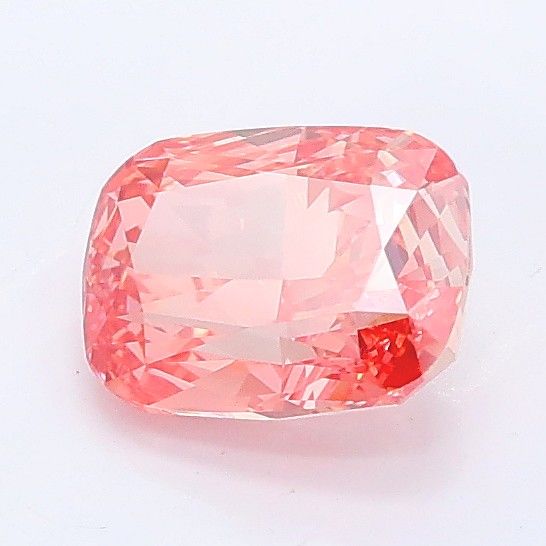 1.03 CT Fancy Vivid Pink CUSHION MODIFIED