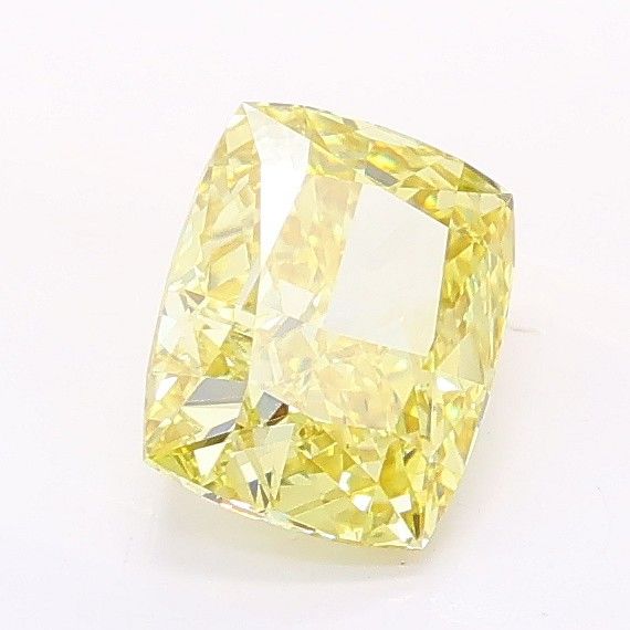 1.0 CT Fancy Intense Yellow CUSHION MODIFIED