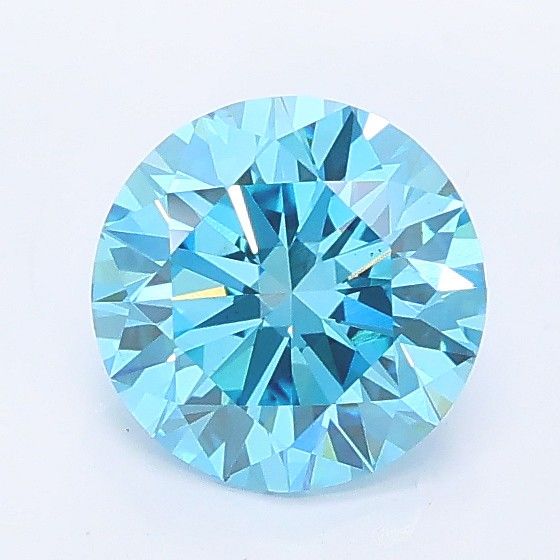 1.0 CT Fancy Vivid Blue ROUND