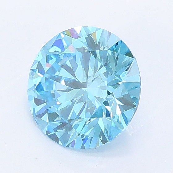 1.01 CT Fancy Vivid Blue ROUND