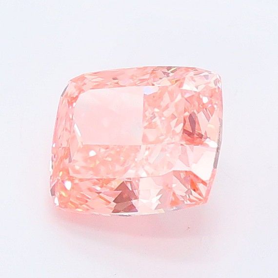 1.01 CT Fancy Vivid Pink CUSHION MODIFIED