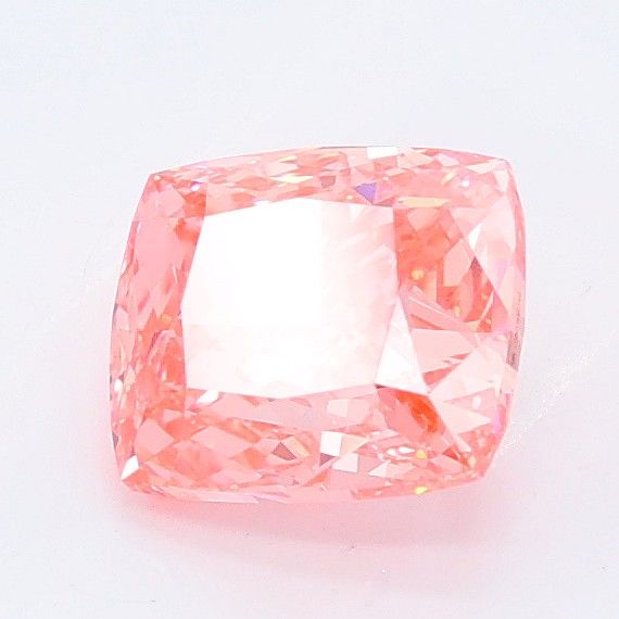1.21 CT Fancy Vivid Pink CUSHION MODIFIED