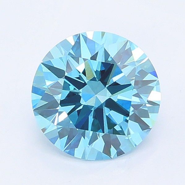 1.12 CT Fancy Vivid Blue ROUND