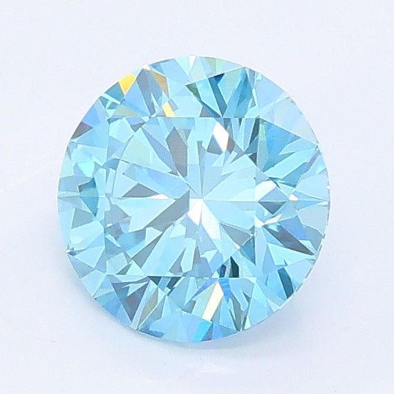 1.13 CT Fancy Vivid Blue ROUND