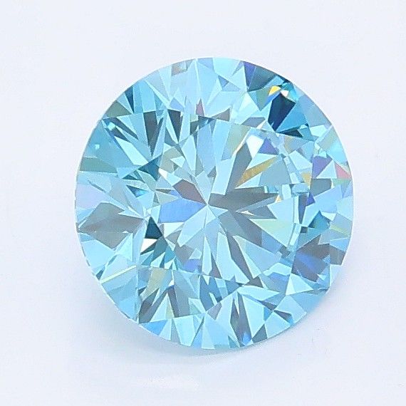 1.08 CT Fancy Vivid Blue ROUND