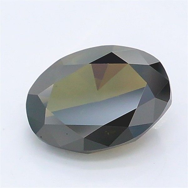 1.19 CT Fancy Gray Green OVAL
