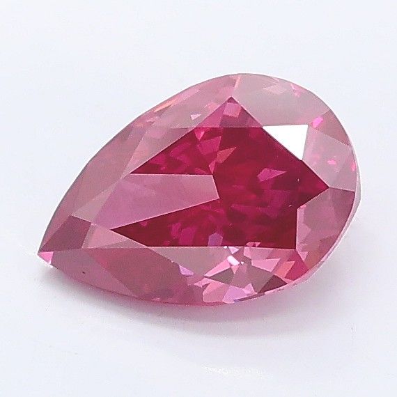 0.99 CT Fancy Vivid Pink PEAR