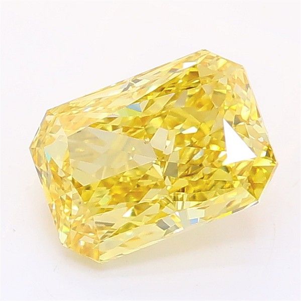 1.54 CT Fancy Vivid Yellow RADIANT