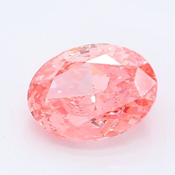 1.02 CT Fancy Vivid Pink OVAL