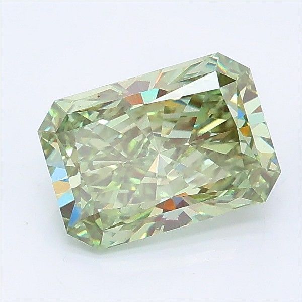 1.55 CT Fancy Vivid Green RADIANT