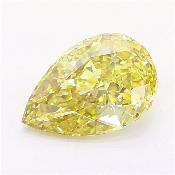 0.97 CT Fancy Intense Yellow PEAR