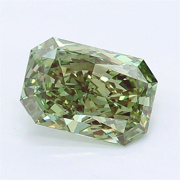 0.95 CT Fancy Vivid Green RADIANT