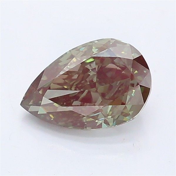 1.0 CT Fancy Green PEAR