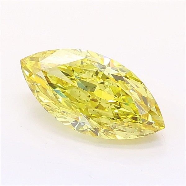 1.08 CT Fancy Intense Yellow MARQUISE