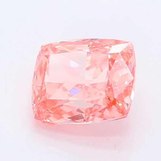 1.01 CT Fancy Vivid Pink CUSHION MODIFIED