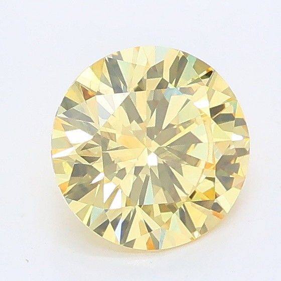 1.0 CT Fancy Intense Yellow ROUND