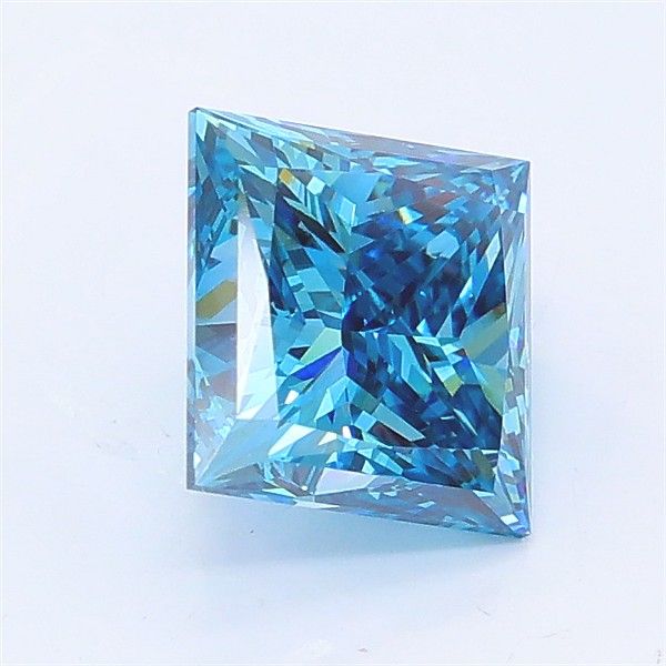 1.5 CT Fancy Vivid Blue PRINCESS