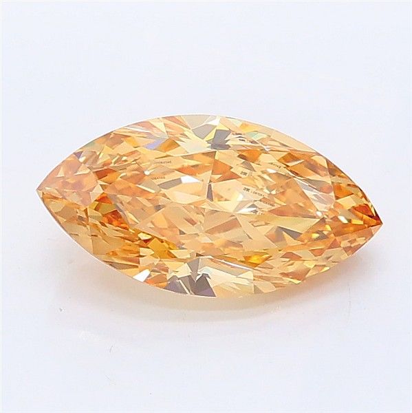 1.5 CT Fancy Intense Brownish Yellow MARQUISE