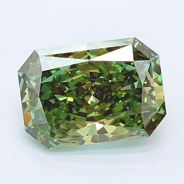 1.07 CT Fancy Vivid Green RADIANT