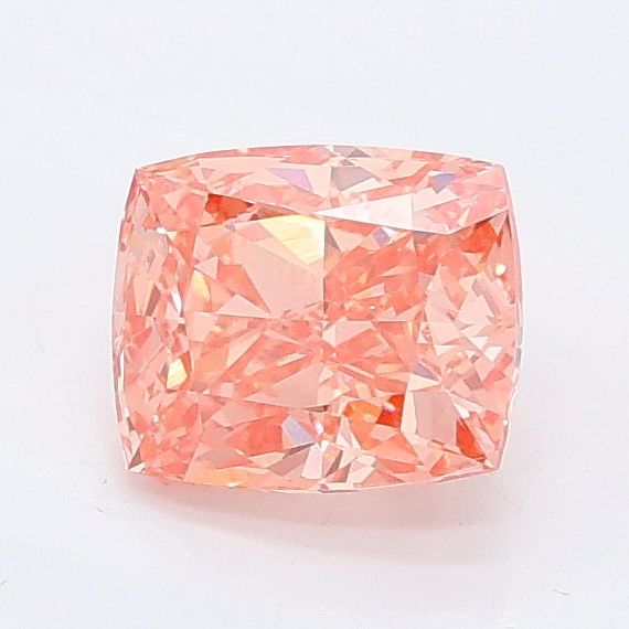 1.03 CT Fancy Vivid Pink CUSHION MODIFIED