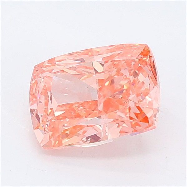 1.22 CT Fancy Vivid Pink CUSHION MODIFIED