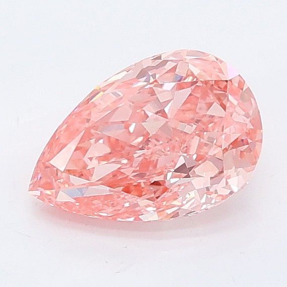 1.02 CT Fancy Vivid Pink PEAR